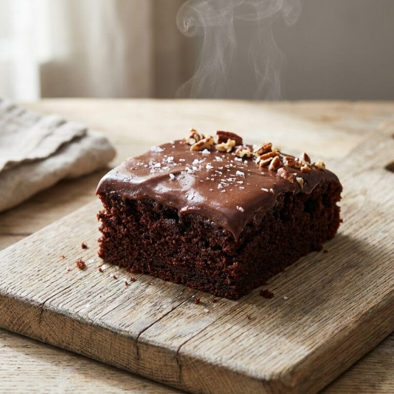 Brown Butter Fatherβs Day Chocolate Sheet Cake