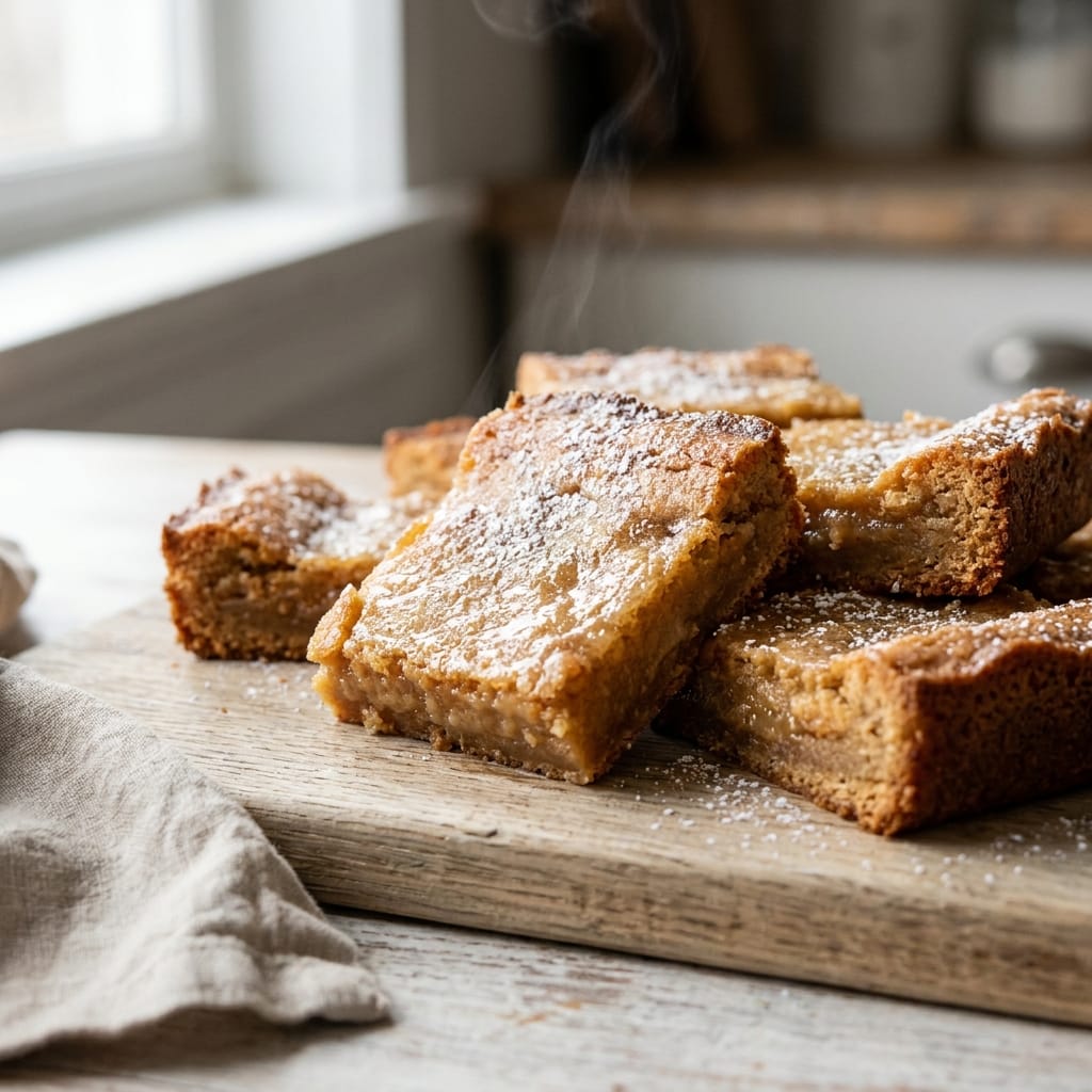 Brown Butter Mochi Cookie Bars