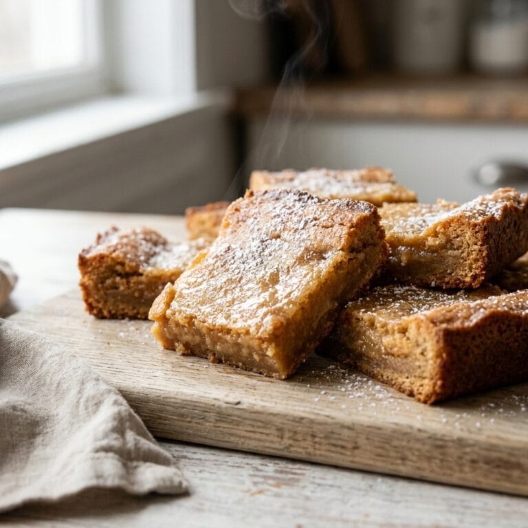 Brown Butter Mochi Cookie Bars