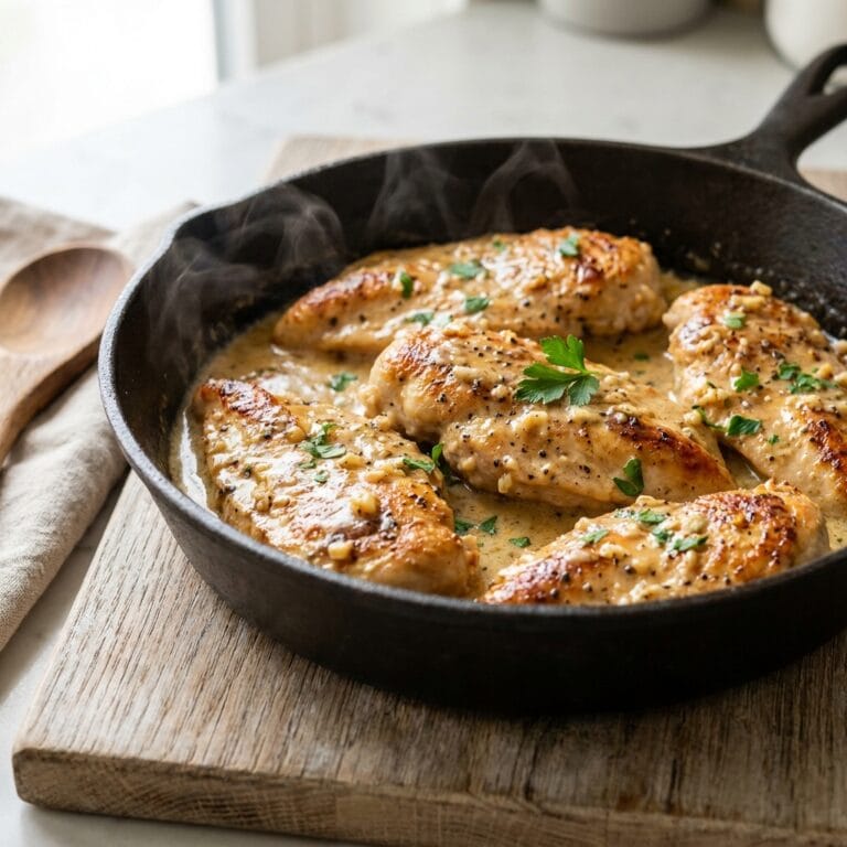 Creamy Garlic Butter Chicken Skillet