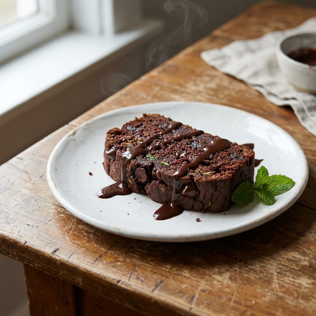 Double Chocolate Zucchini Bread