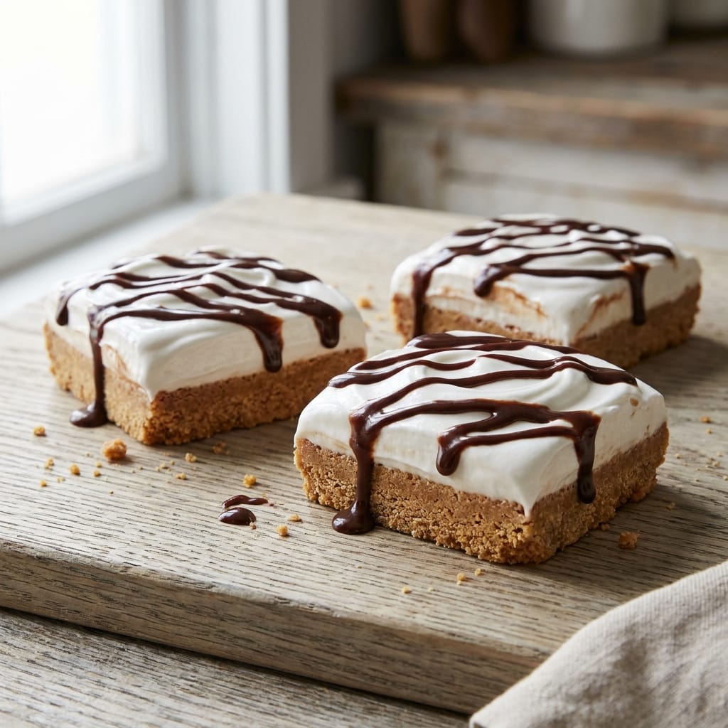 Frozen S’mores Ice Cream Sandwich Bars (Easy Summer Dessert)