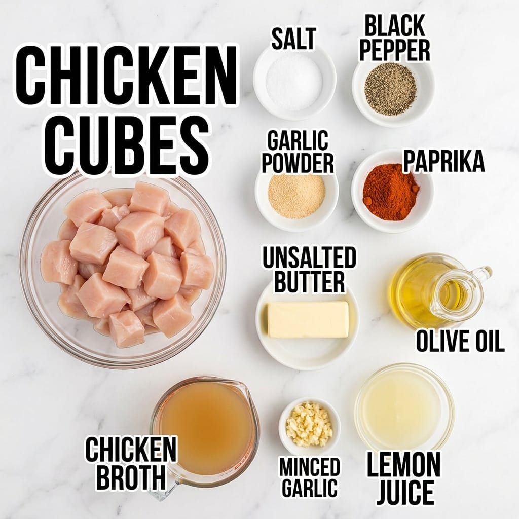 Garlic Butter Chicken Bites in 20 Minutes