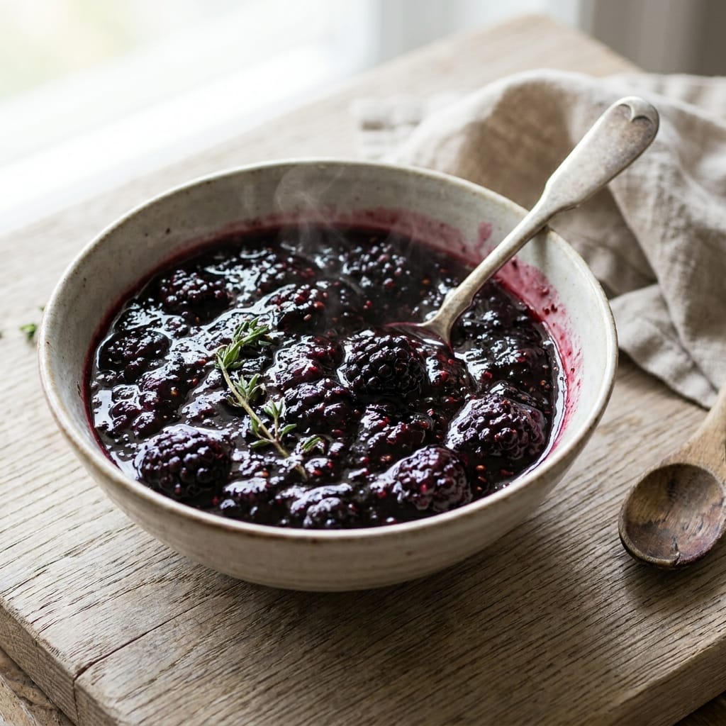 Homemade Old Fashioned Blackberry Jam