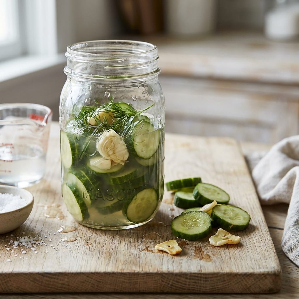 How to Make Dill Pickles