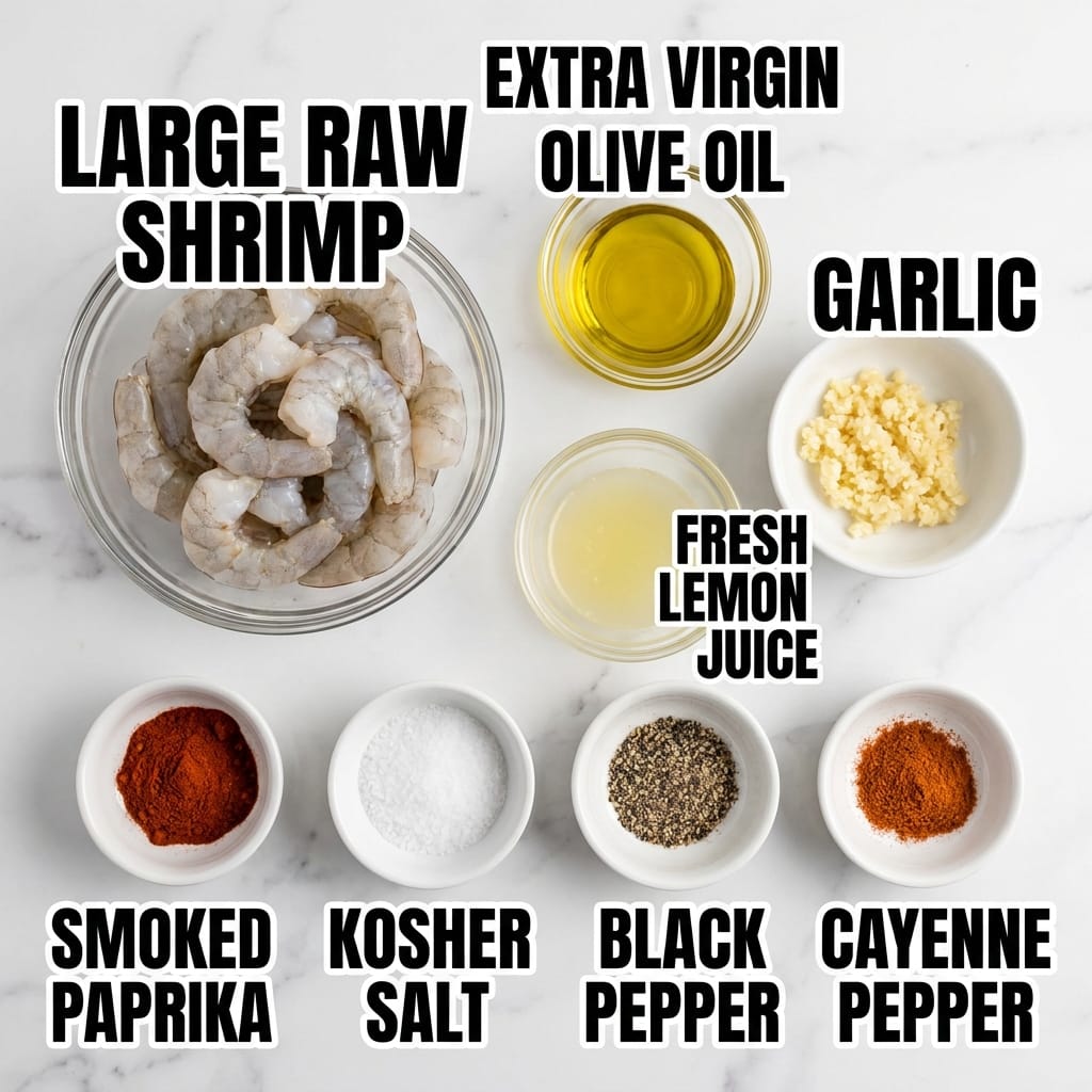 Juicy Grilled Shrimp Recipe – Easy Healthy Seafood Dinner Idea