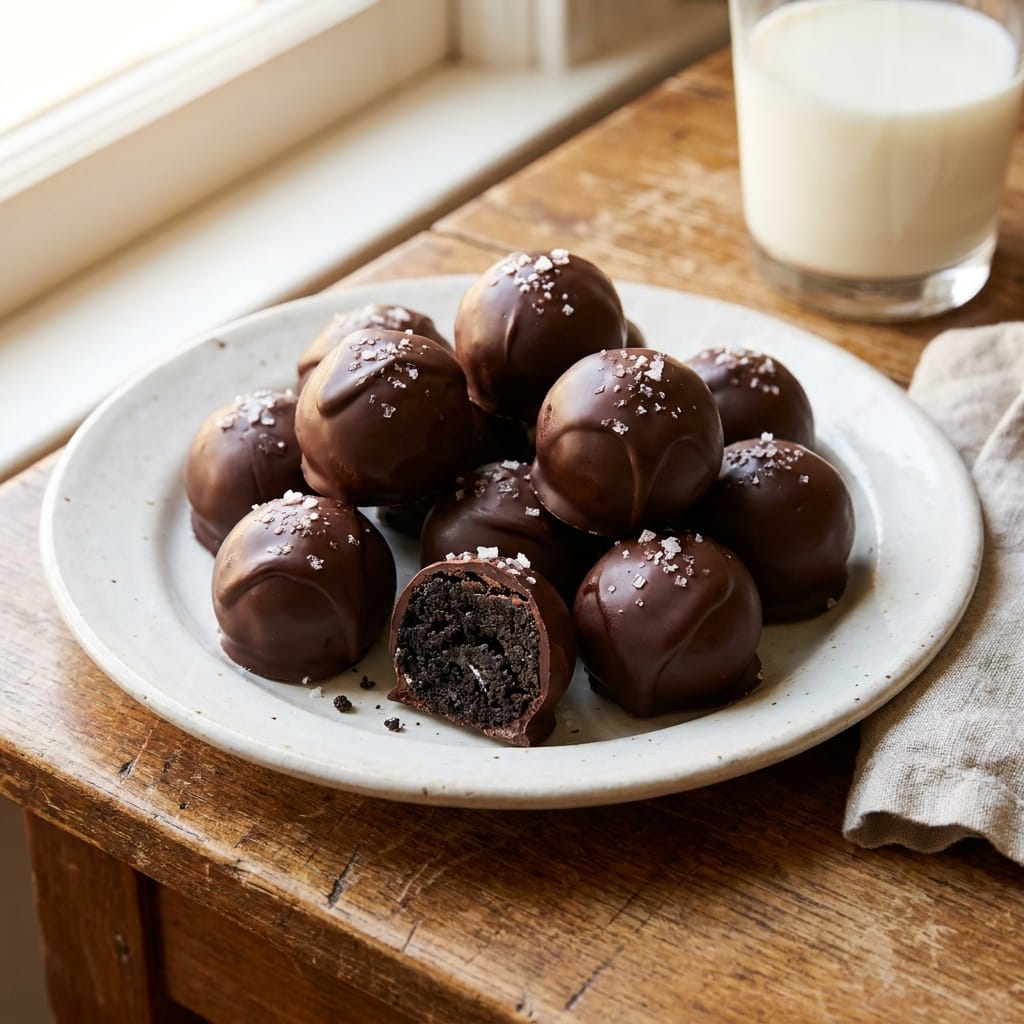 Quick No-Bake Oreo Truffle Bites