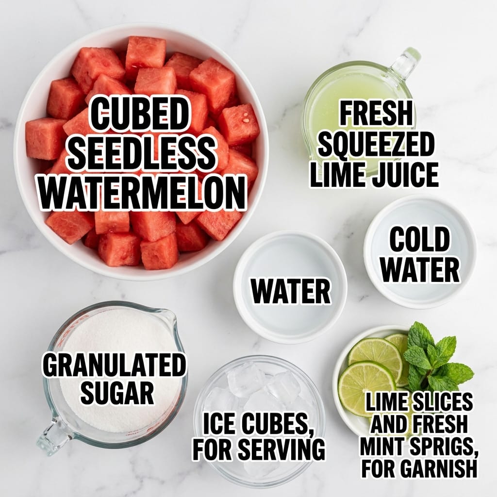 Refreshing Watermelon Limeade Recipe | Easy Summer Drink