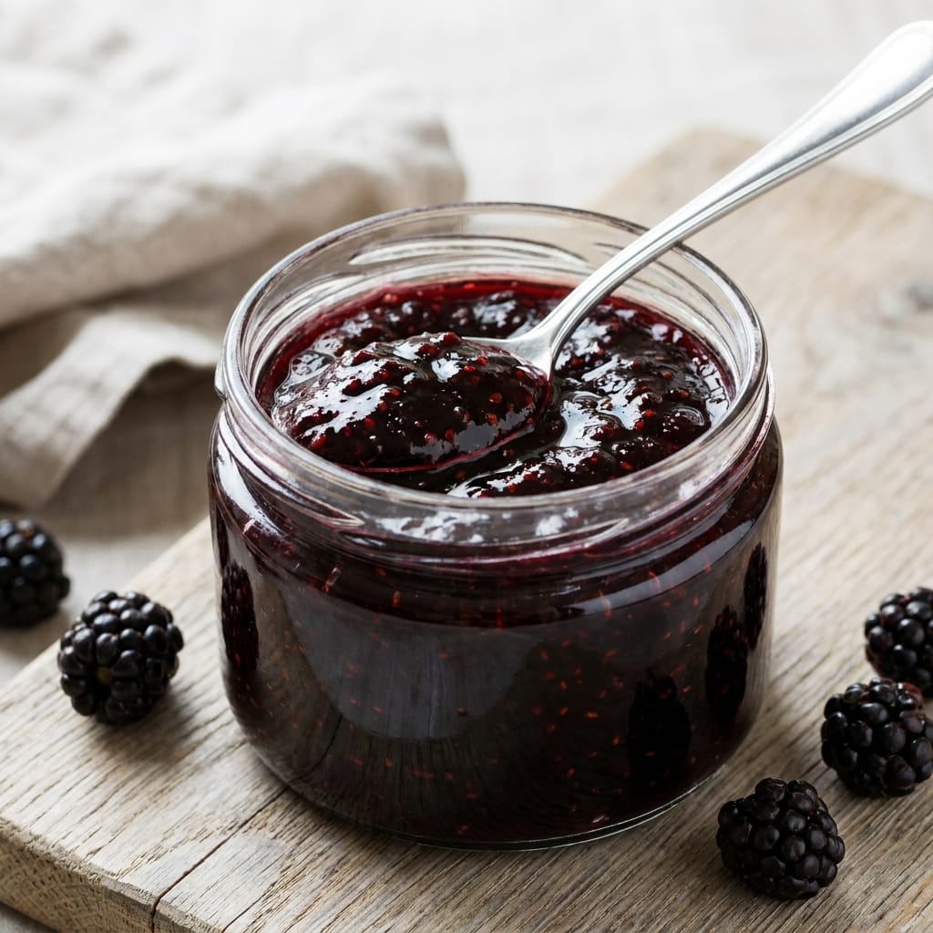 Simple Homemade Blackberry Freezer Jam