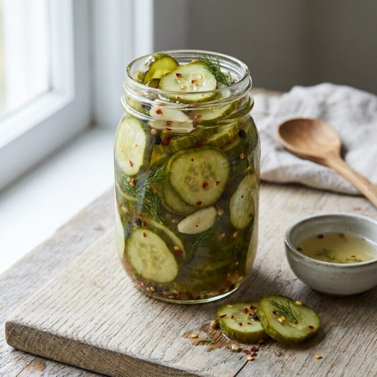Spicy Refrigerator Pickle Chips