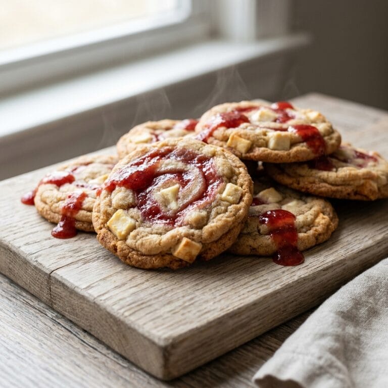 Strawberry Cheesecake Cookies