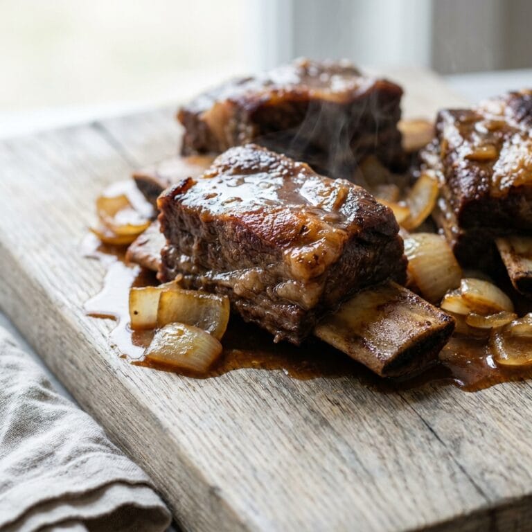 Tender Apple Cider-Braised Short Ribs: A Fall Flavor Sensation