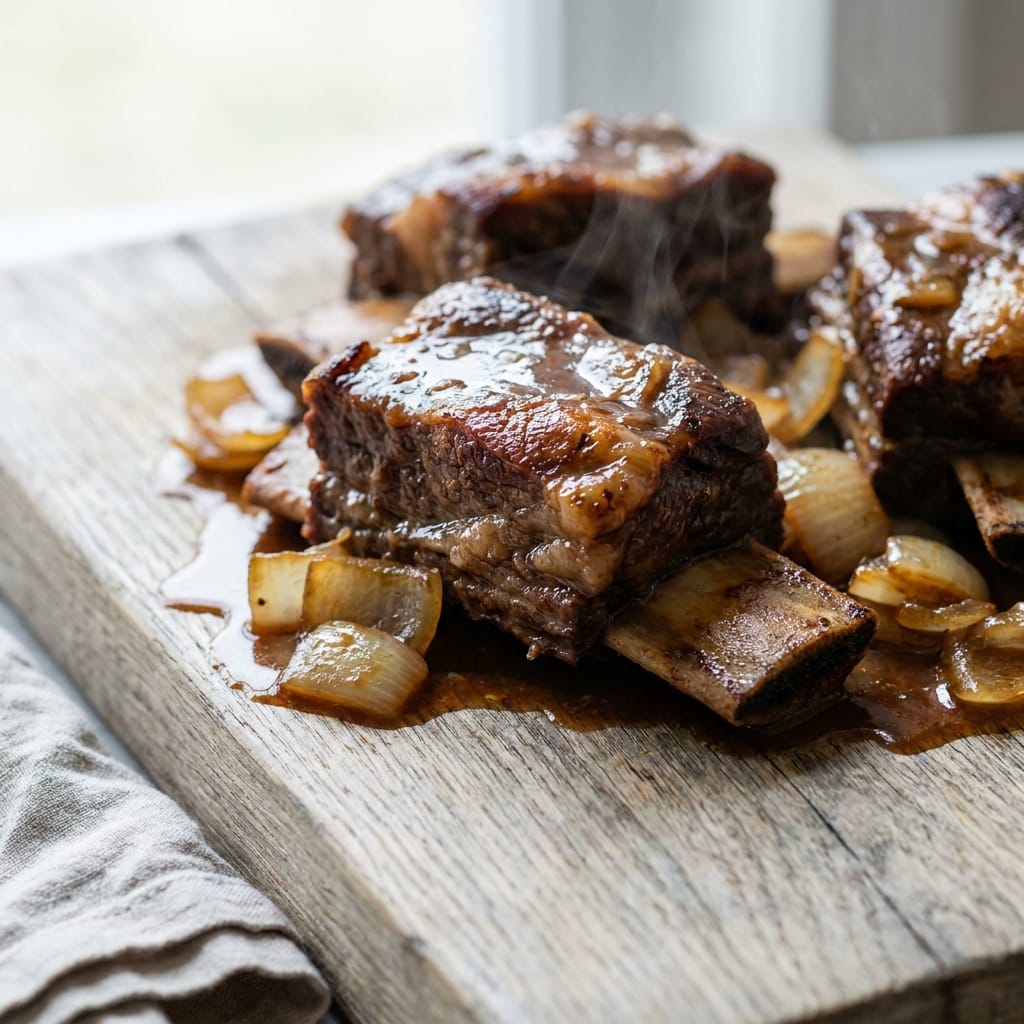 Tender Apple Cider-Braised Short Ribs: A Fall Flavor Sensation
