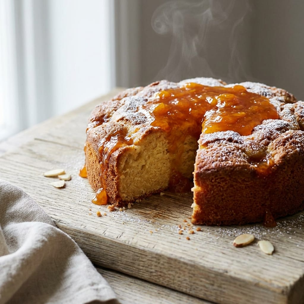 The Easiest Fluffy Apricot Jam Cake Recipe for Ultimate Homemade Comfort!