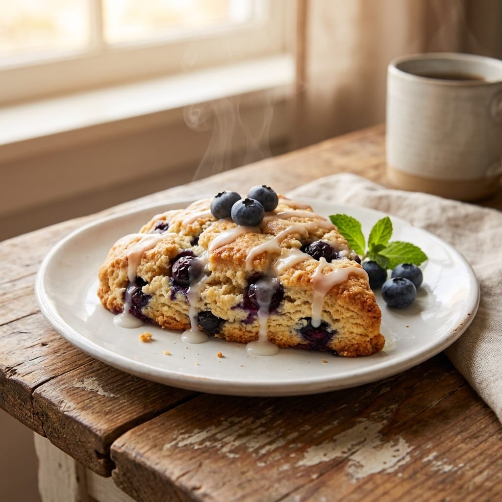 bakery style blueberry white