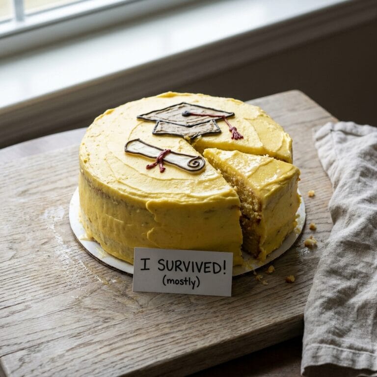 funny grad cakes