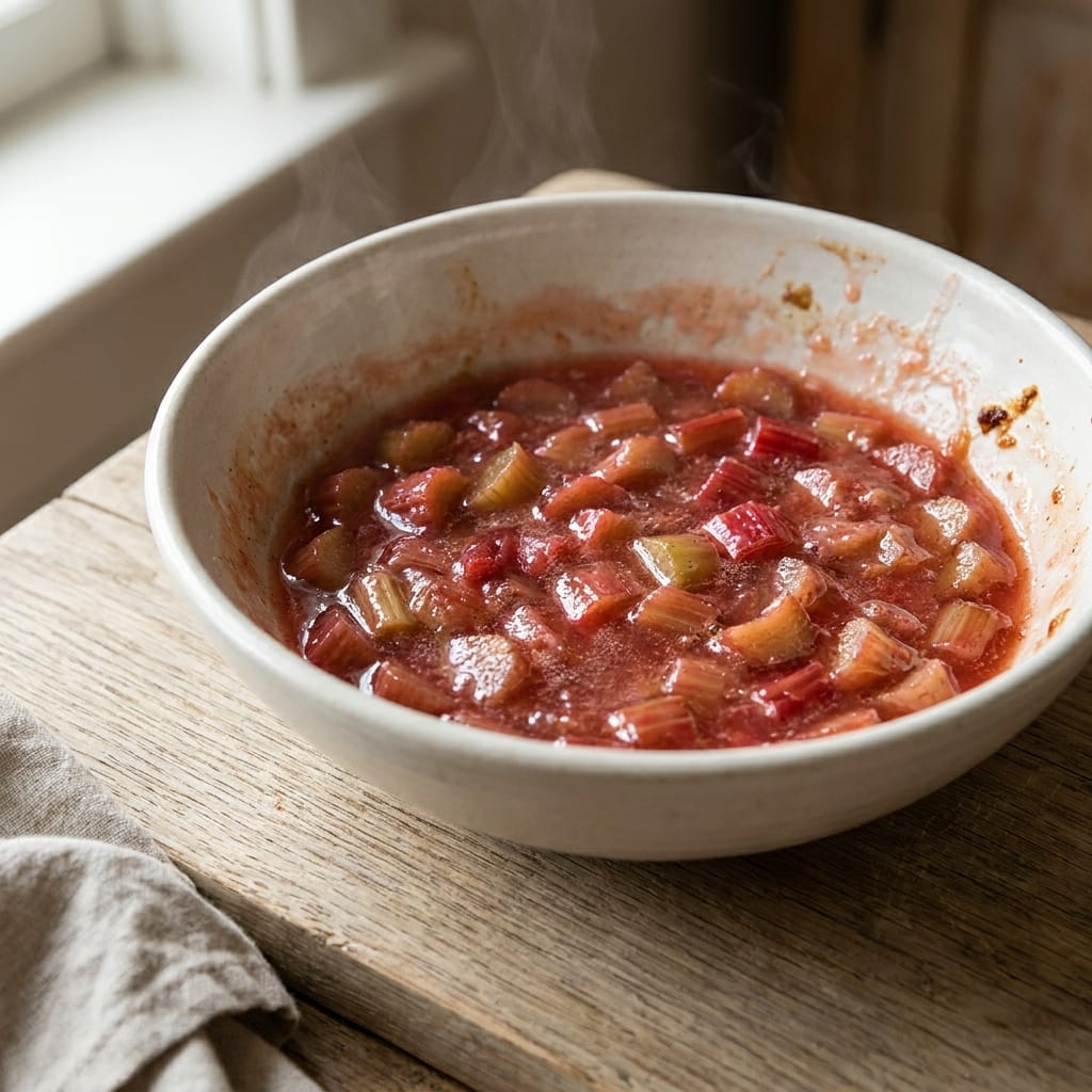 rhubarb sauce recipe