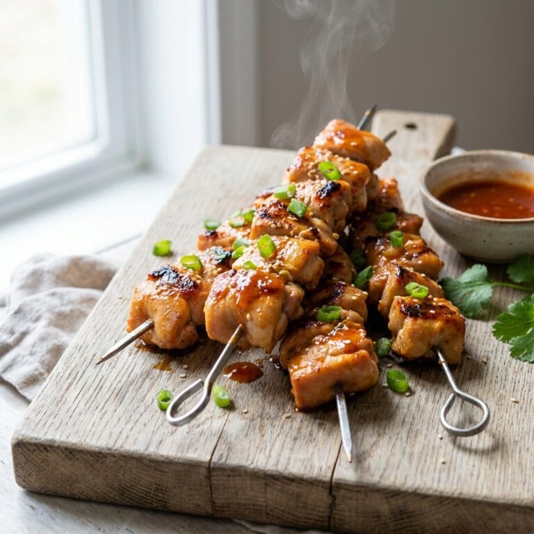 15-Minute Firecracker Chicken Skewers