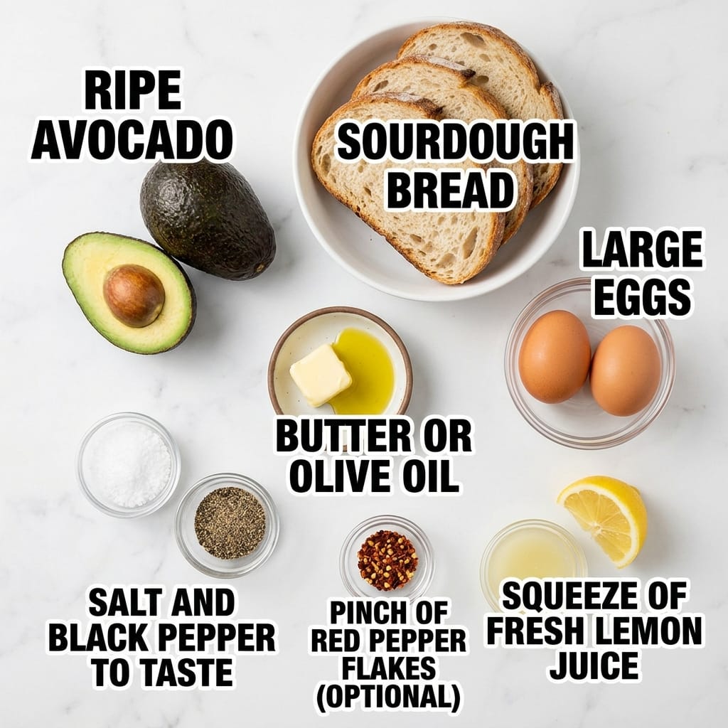 5-Minute Avocado Toast with Egg