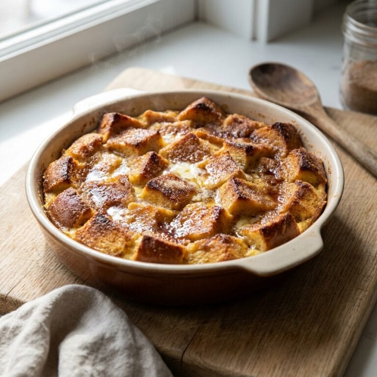 Brûléed Cinnamon Sugar French Toast Casserole