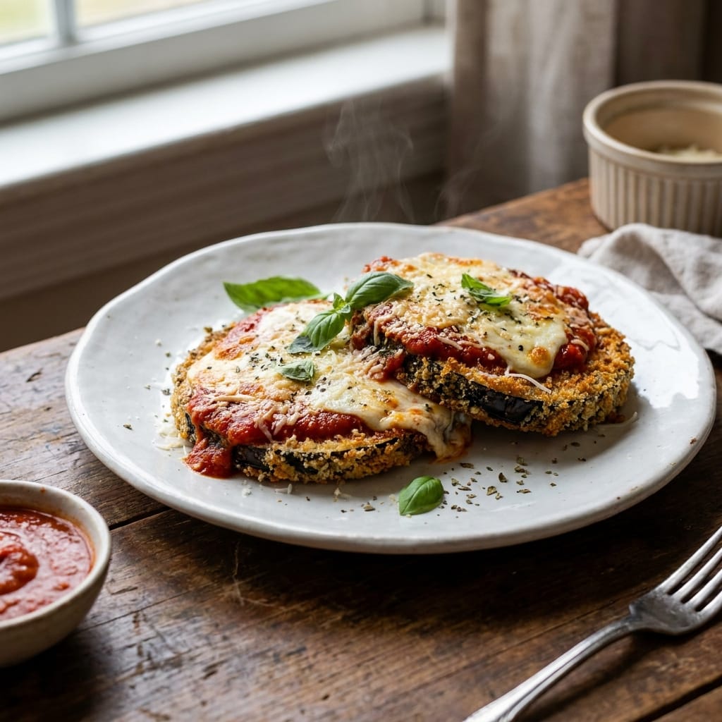 Classic Eggplant Parmesan Recipe - Baked or Fried Options