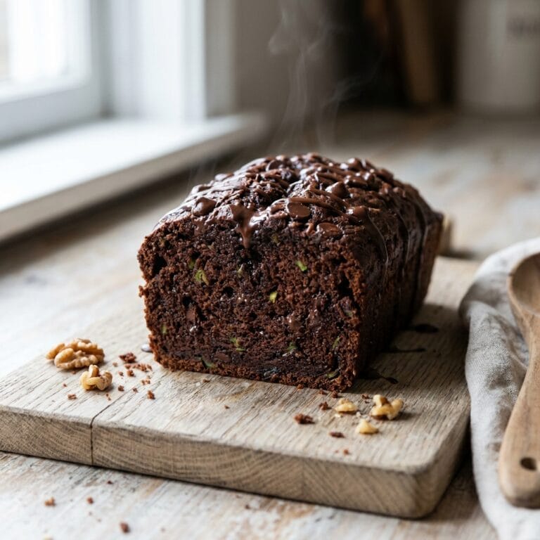 Double Chocolate Zucchini Bread