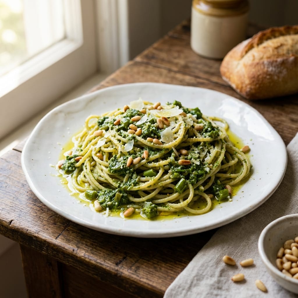 Garlic Scape Pesto
