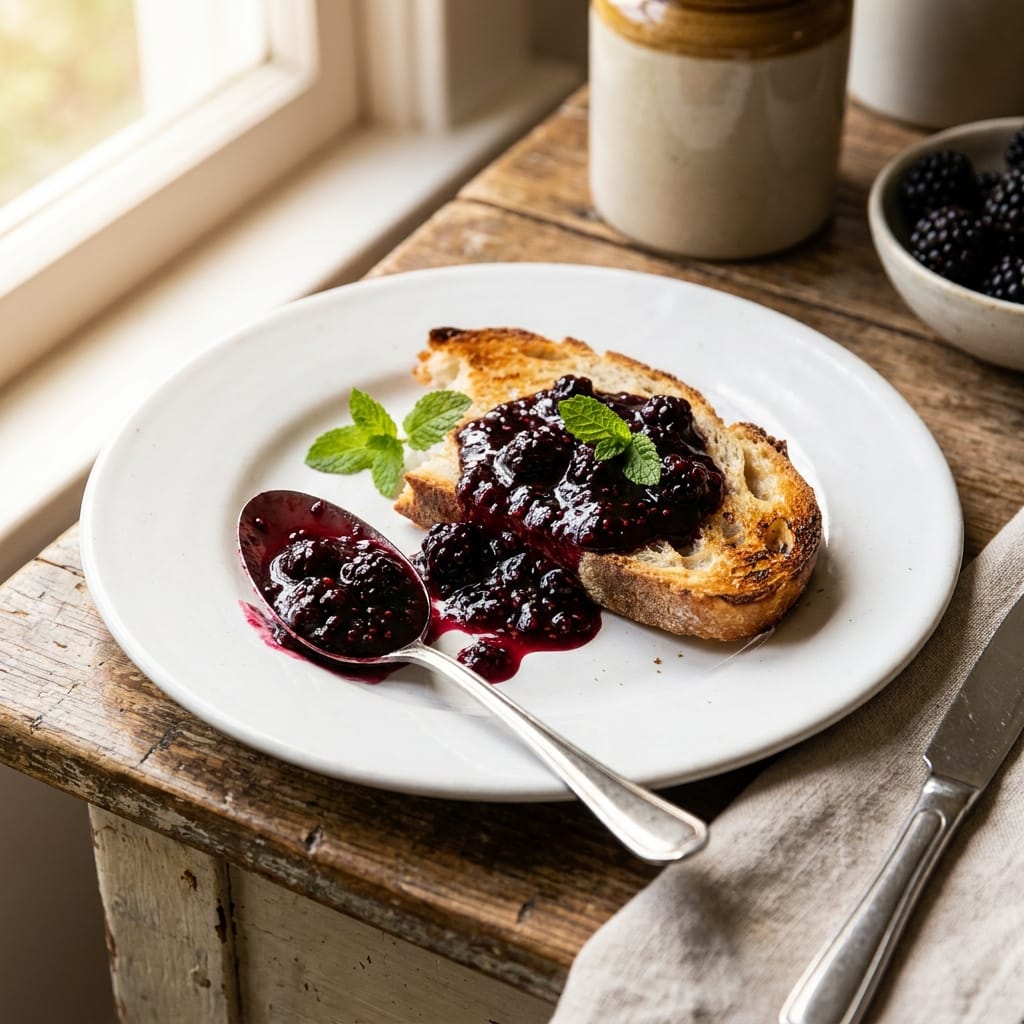 Homemade Old Fashioned Blackberry Jam
