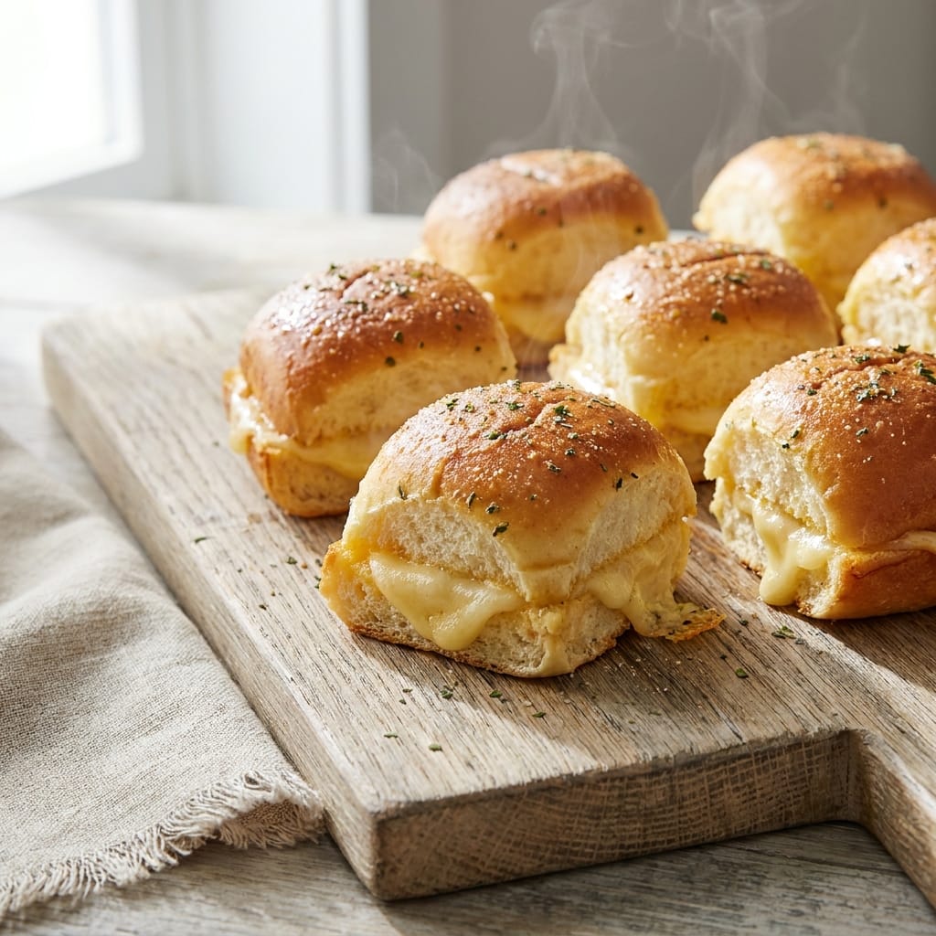 Mini Grilled Cheese Hawaiian Rolls