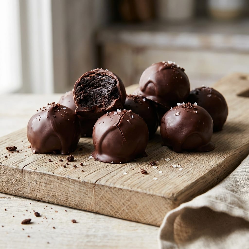 Quick No-Bake Oreo Truffle Bites