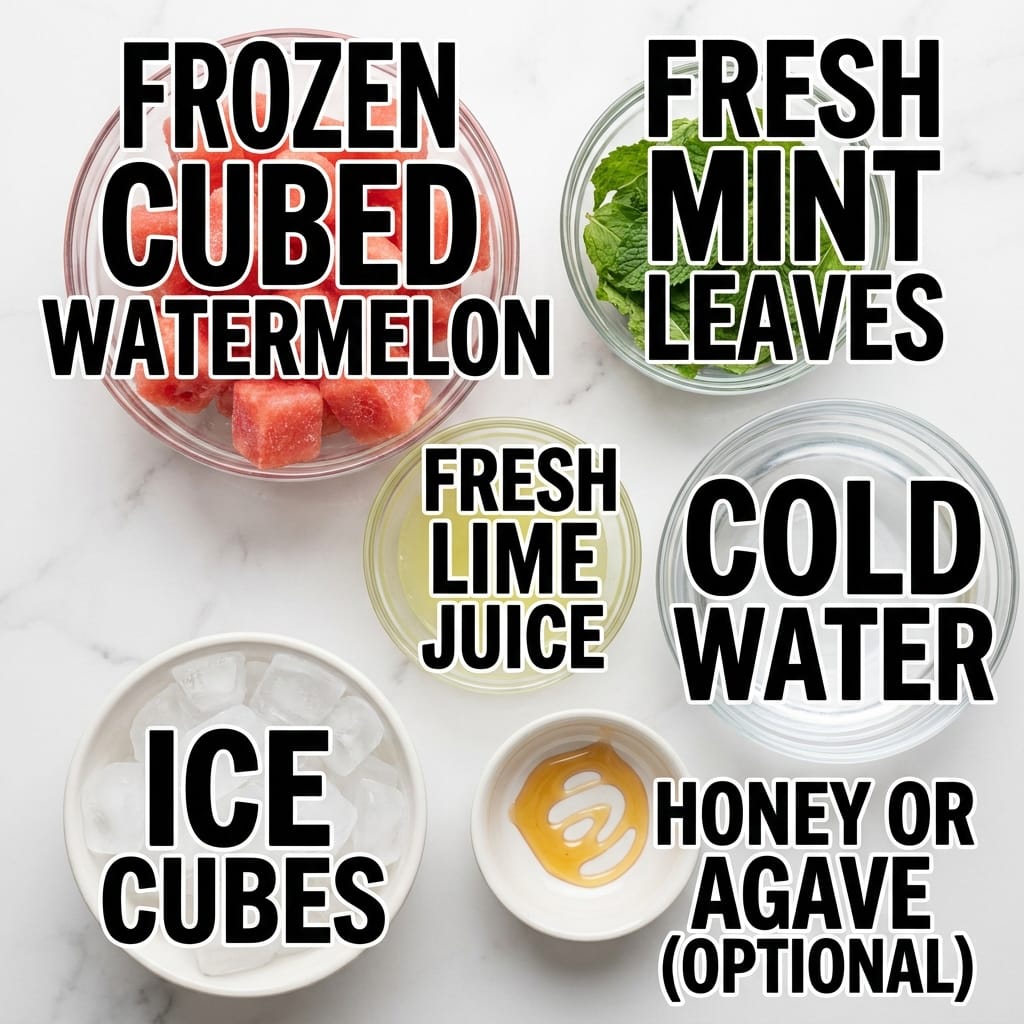 Refreshing Watermelon Mint Cooler Recipe Ready in Just 5 Minutes