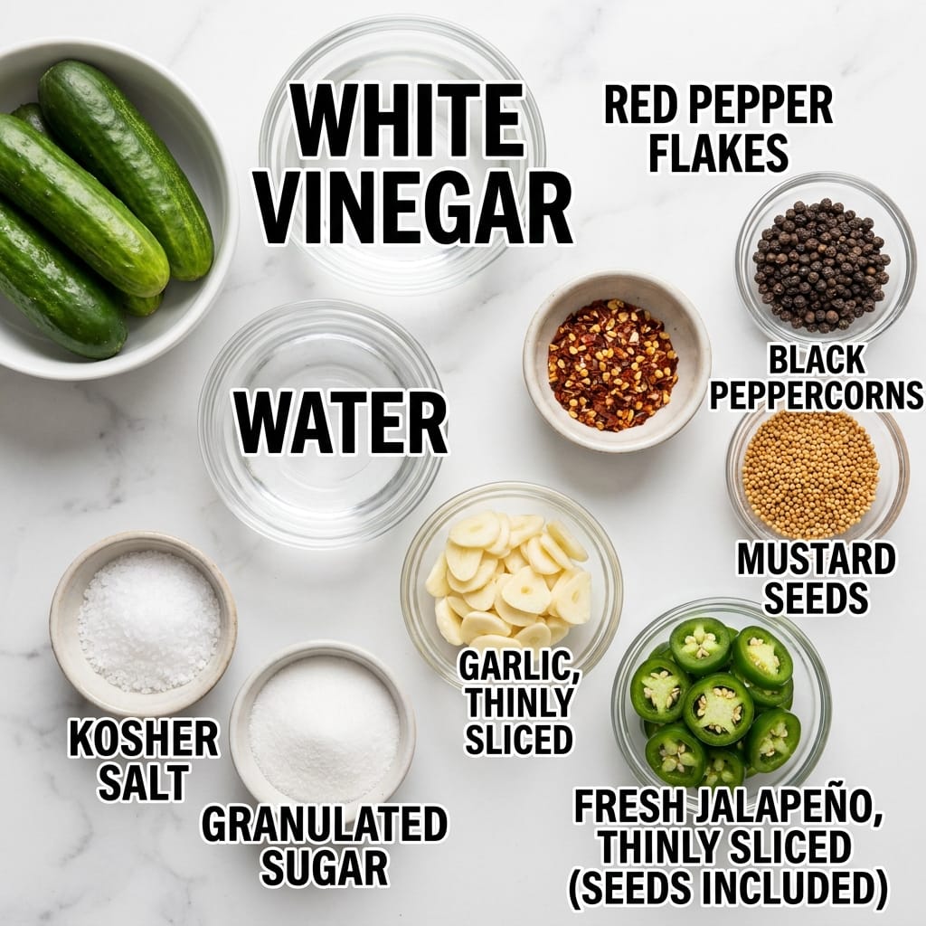 Spicy Refrigerator Pickle Chips