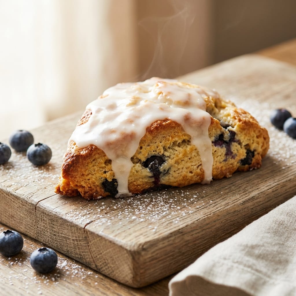 bakery style blueberry white
