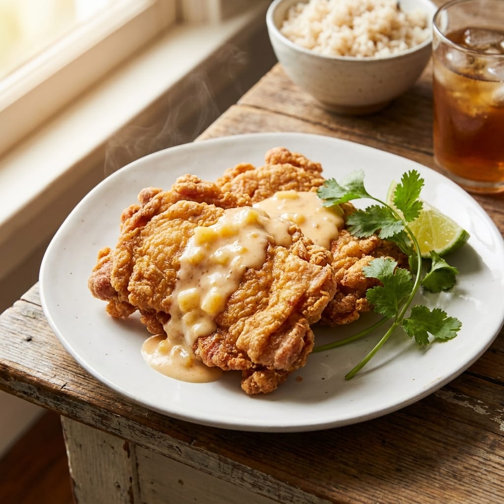 crispy malibu chiken