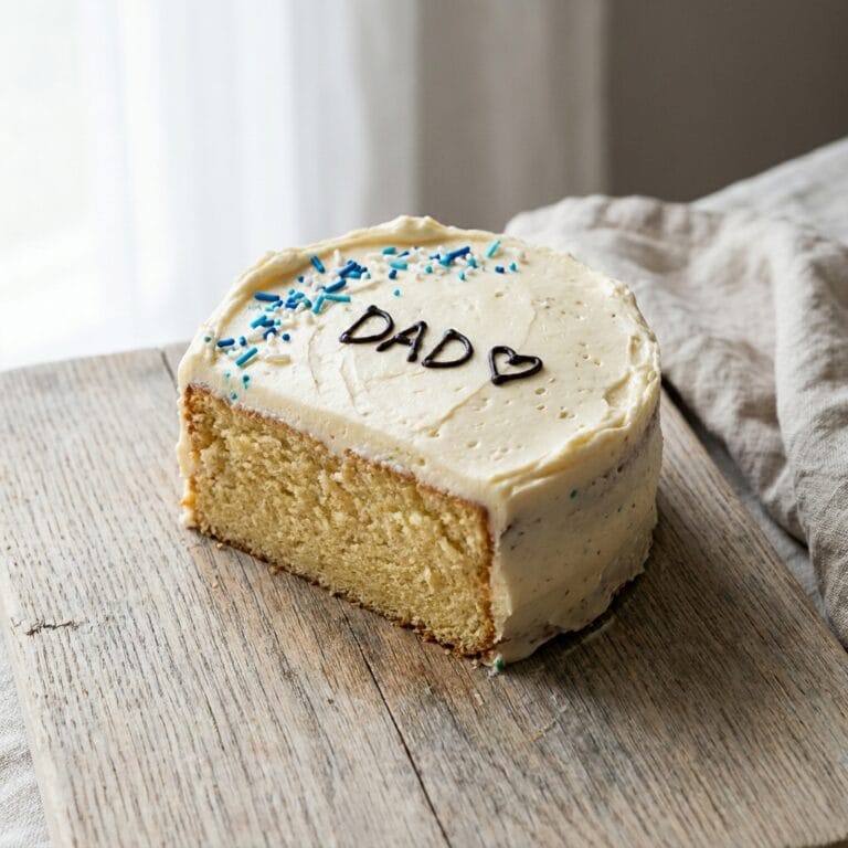 father's day bento cake