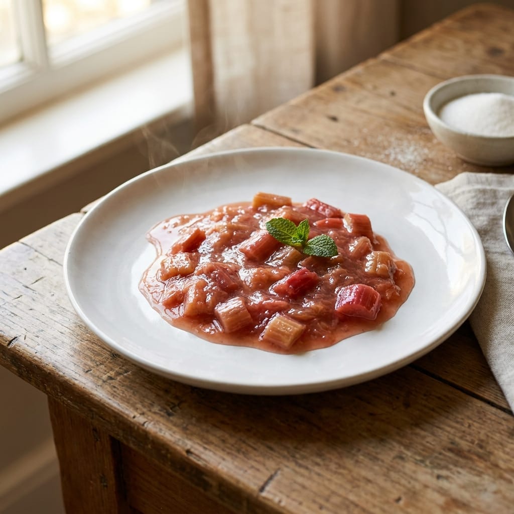 rhubarb sauce recipe