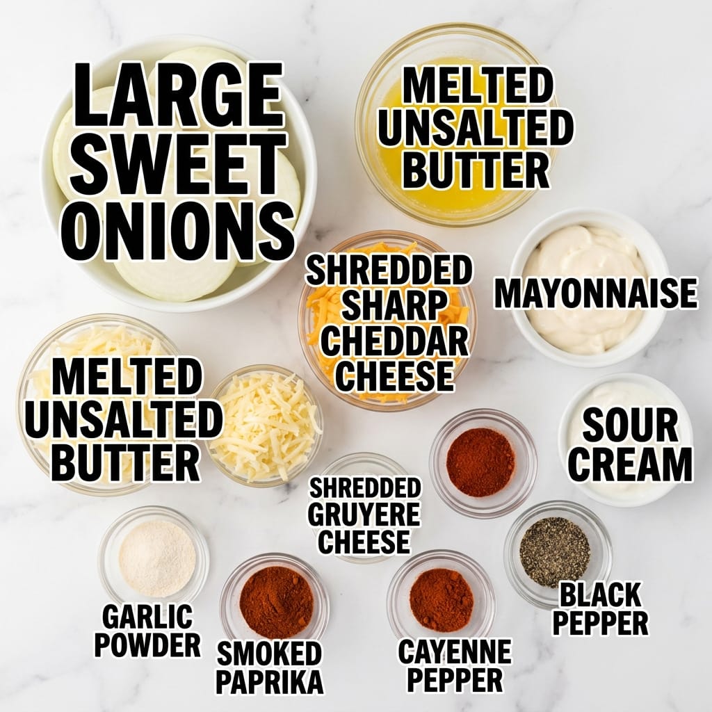 Cheesy Tennessee Onions: A Delicious Baked Twist on Classic Onion Rings!