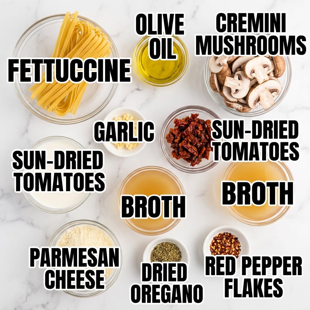 Easy Creamy Tuscan Mushroom Pasta: Indulge in Every Decadent Bite!
