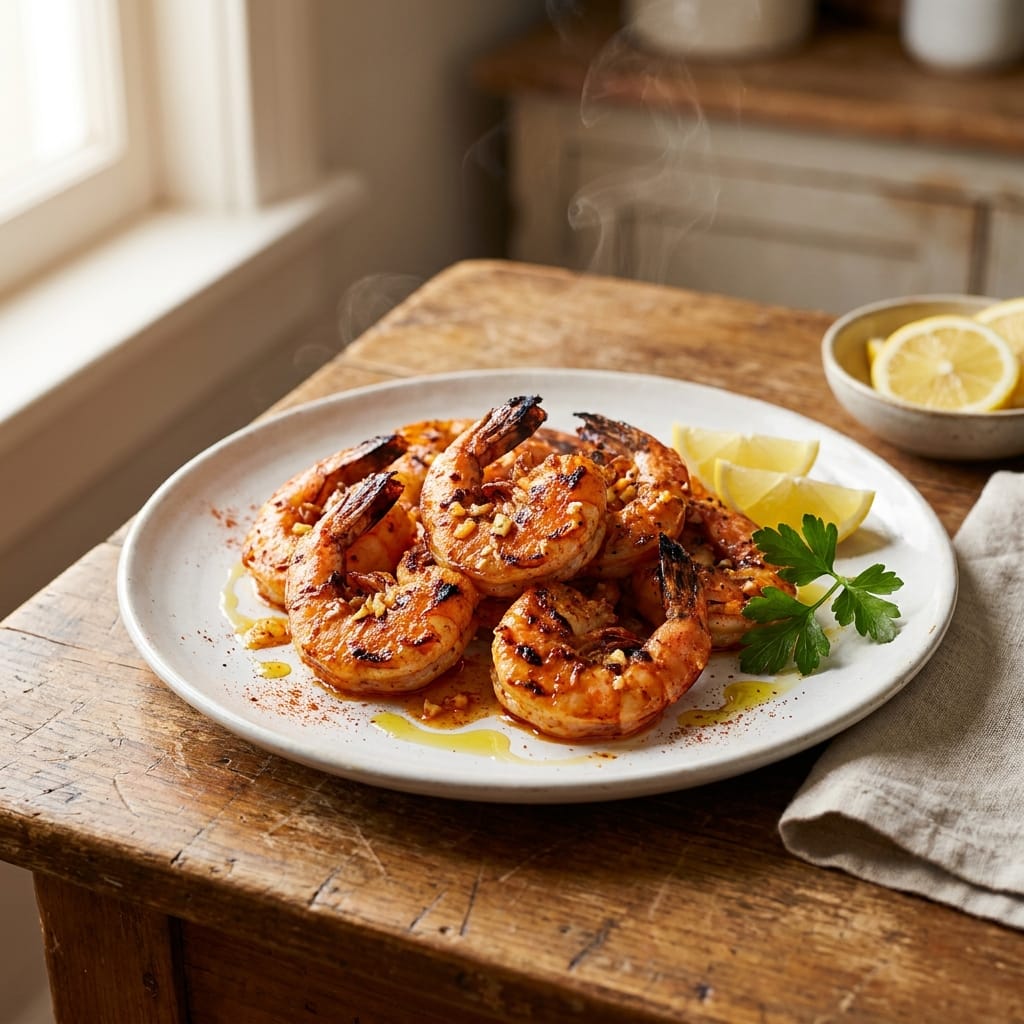 Juicy Grilled Shrimp Recipe – Easy Healthy Seafood Dinner Idea