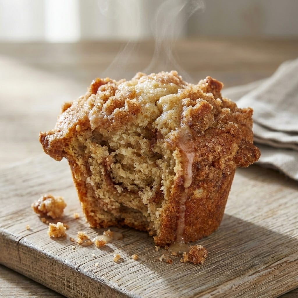 Cinnamon Crunch Coffee Cake Muffin Cake