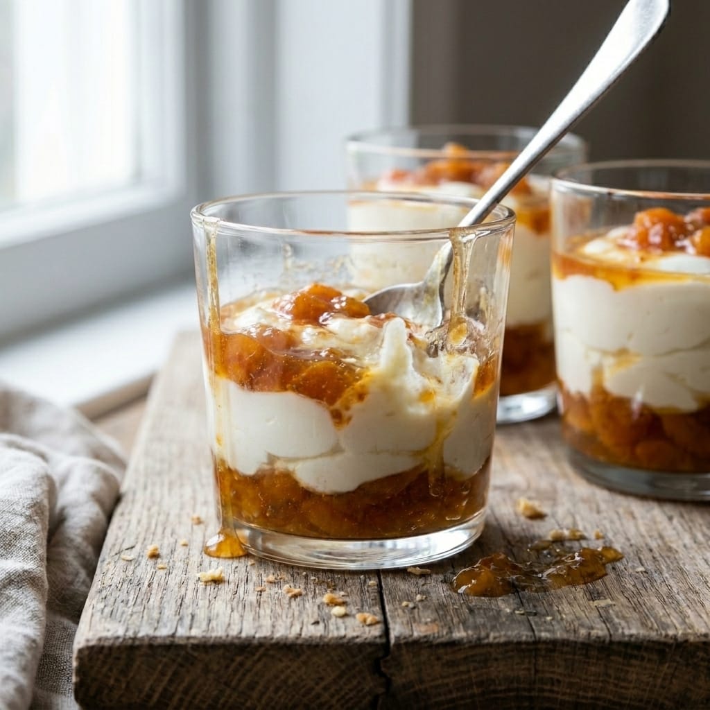 15-Minute Apricot Yogurt Parfaits