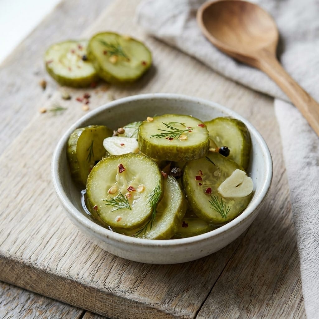 Spicy Refrigerator Pickle Chips