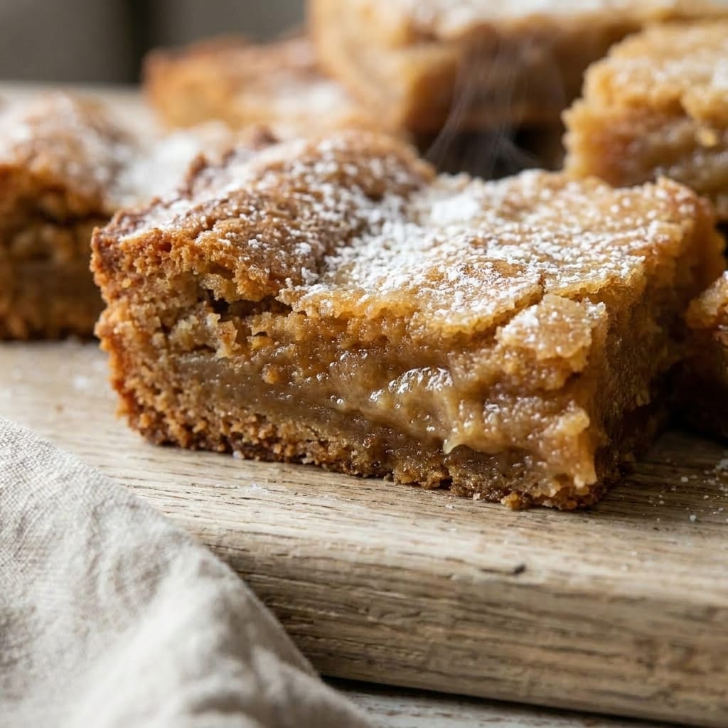 Brown Butter Mochi Cookie Bars