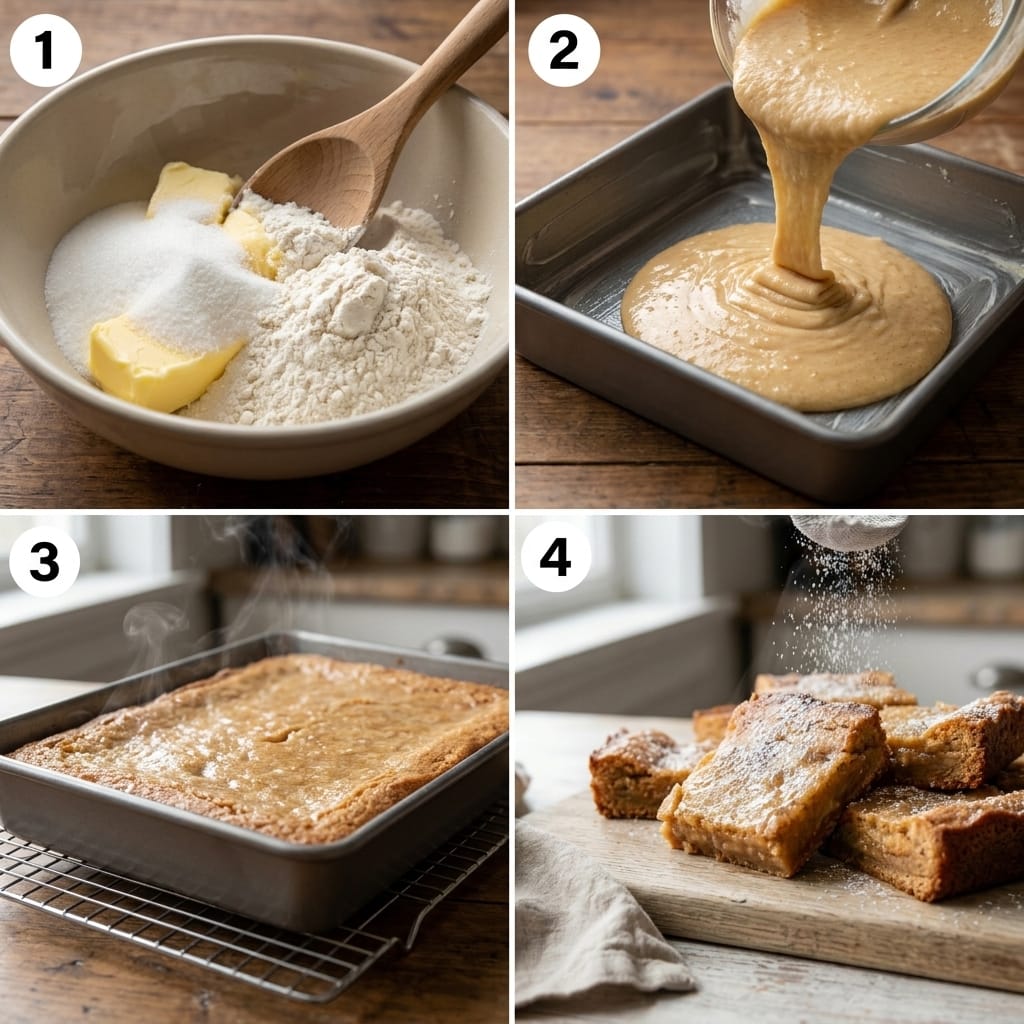 Brown Butter Mochi Cookie Bars