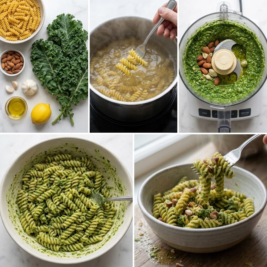 Garlic Scape Pesto Pasta Salad