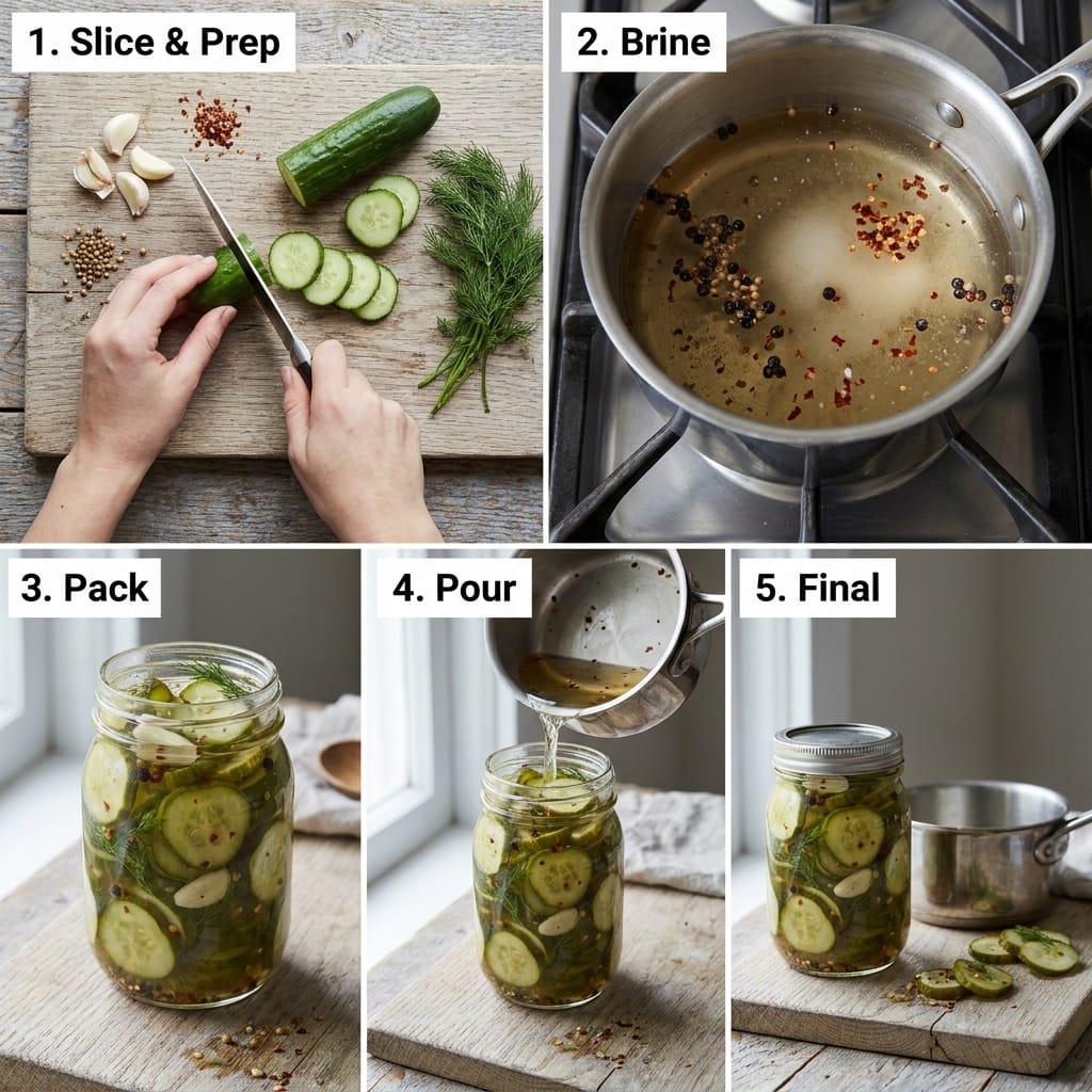 Spicy Refrigerator Pickle Chips